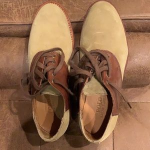 Polo Ralph Lauren suede and leather oxfords